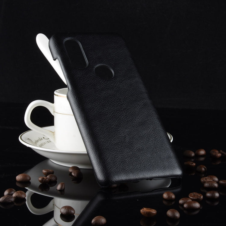 Shockproof Litchi Texture PC + PU Case For Motorola One Vision