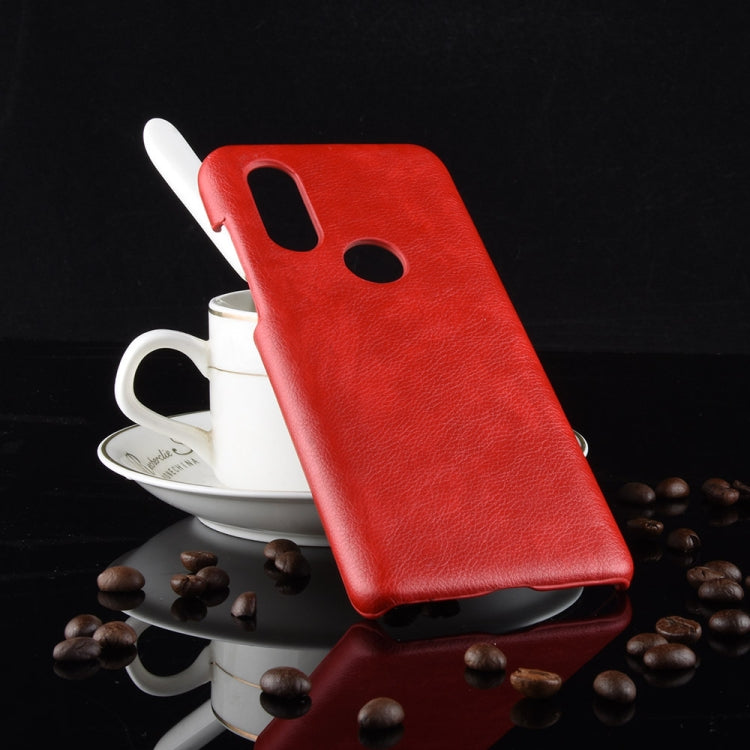 Shockproof Litchi Texture PC + PU Case For Motorola One Vision
