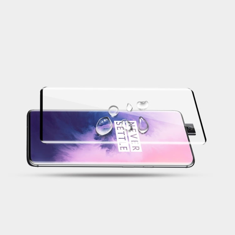 mocolo 0.33mm 9H 3D Curved Full Screen Silk Print Tempered Glass Film for Oneplus 7 Pro / Oneplus 7T Pro