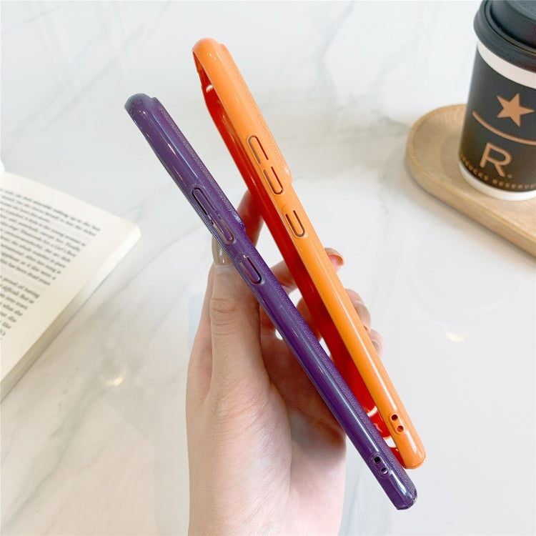 For Huawei Nova 7 All-Inclusive Pure Pigmented Leather Phone Case With Lens Protection