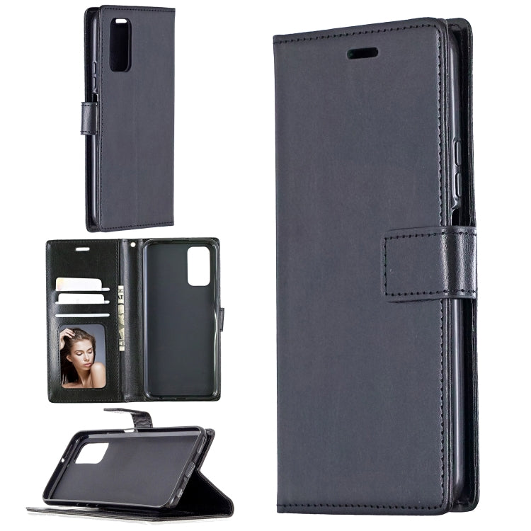For Huawei Honor 30S Crazy Horse Texture Horizontal Flip Leather Case with Holder & Card Slots & Wallet & Photo Frame
