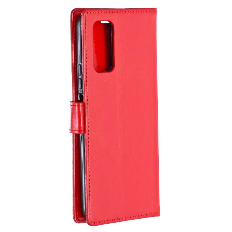For Huawei Honor 30S Crazy Horse Texture Horizontal Flip Leather Case with Holder & Card Slots & Wallet & Photo Frame
