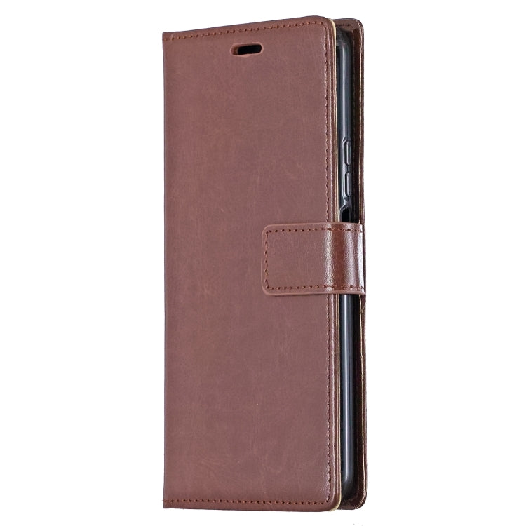 For Huawei Honor 30S Crazy Horse Texture Horizontal Flip Leather Case with Holder & Card Slots & Wallet & Photo Frame
