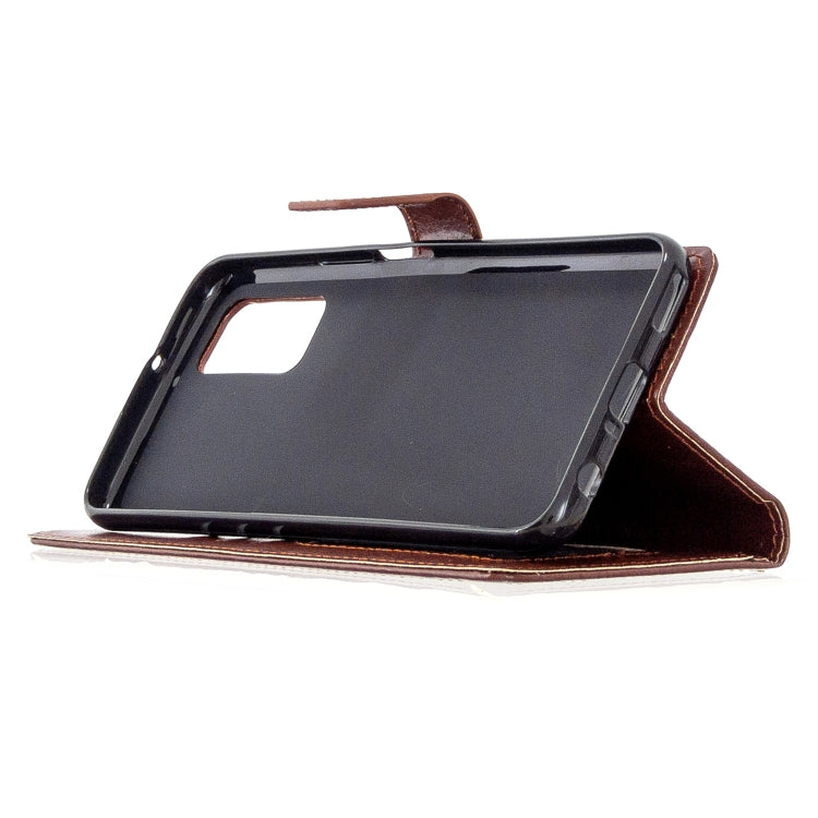 For Huawei Honor 30S Crazy Horse Texture Horizontal Flip Leather Case with Holder & Card Slots & Wallet & Photo Frame