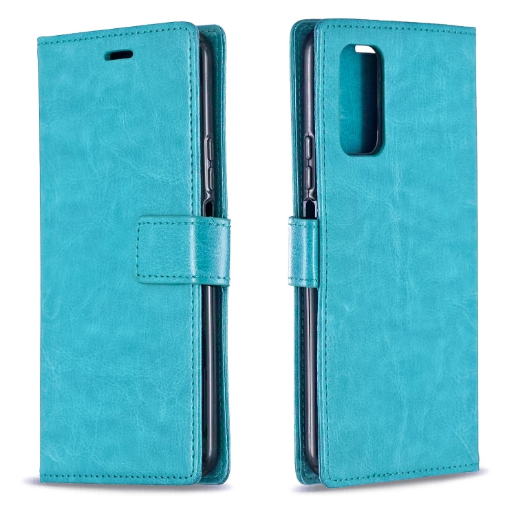 For Huawei Honor 30S Crazy Horse Texture Horizontal Flip Leather Case with Holder & Card Slots & Wallet & Photo Frame