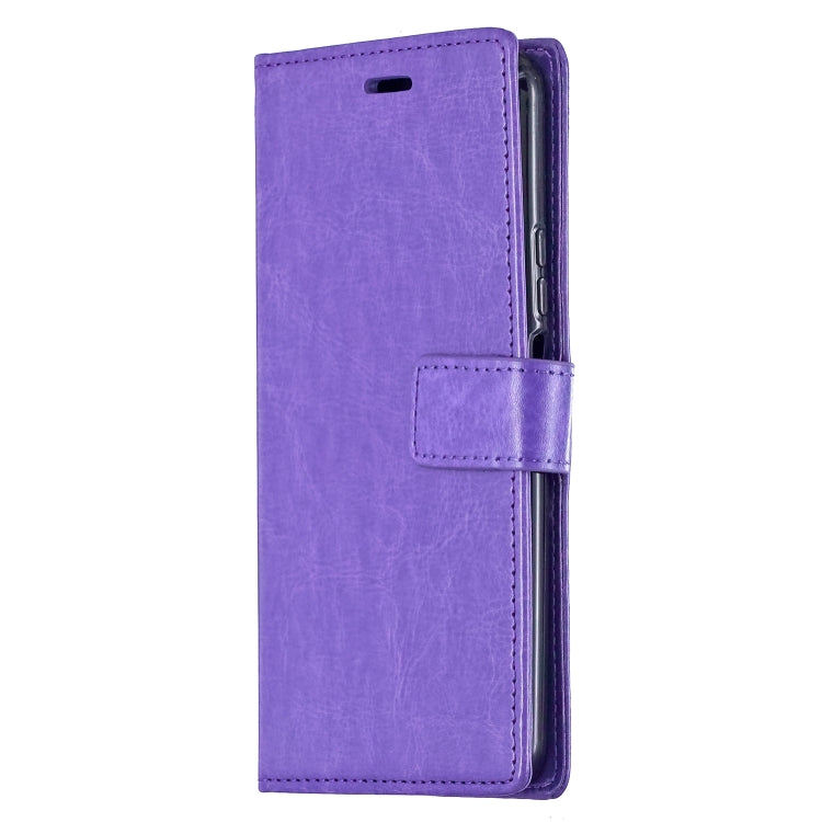 For Huawei Honor 30S Crazy Horse Texture Horizontal Flip Leather Case with Holder & Card Slots & Wallet & Photo Frame