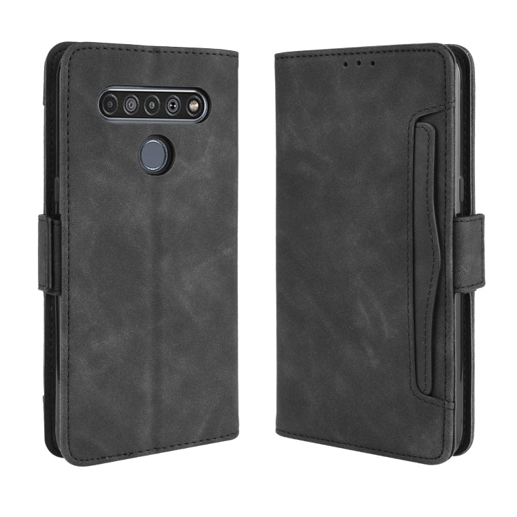 For LG K41S / K51S Wallet Style Skin Feel Calf Pattern Leather Case, with Holder & Separate Card Slot & Photo Frame