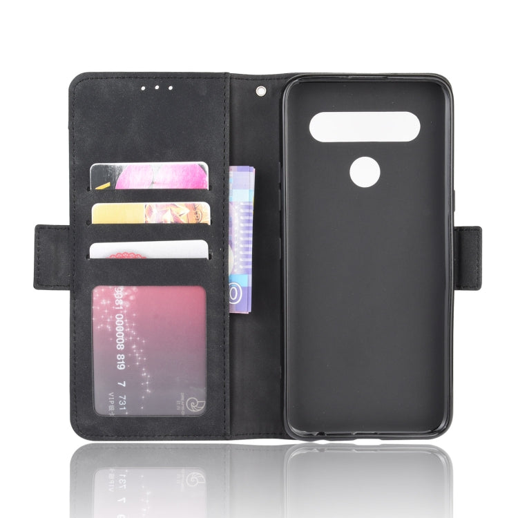 For LG K41S / K51S Wallet Style Skin Feel Calf Pattern Leather Case, with Holder & Separate Card Slot & Photo Frame