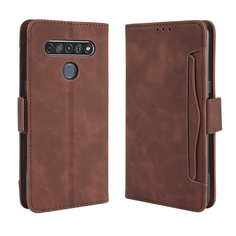 For LG K41S / K51S Wallet Style Skin Feel Calf Pattern Leather Case, with Holder & Separate Card Slot & Photo Frame