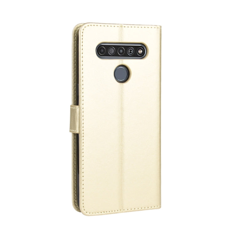 For LG K41S / K51S Retro Crazy Horse Texture Horizontal Flip Leather Case, with Holder & Card Slots & Photo Frame