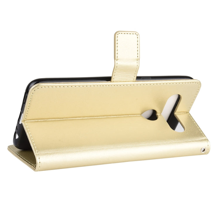 For LG K41S / K51S Retro Crazy Horse Texture Horizontal Flip Leather Case, with Holder & Card Slots & Photo Frame