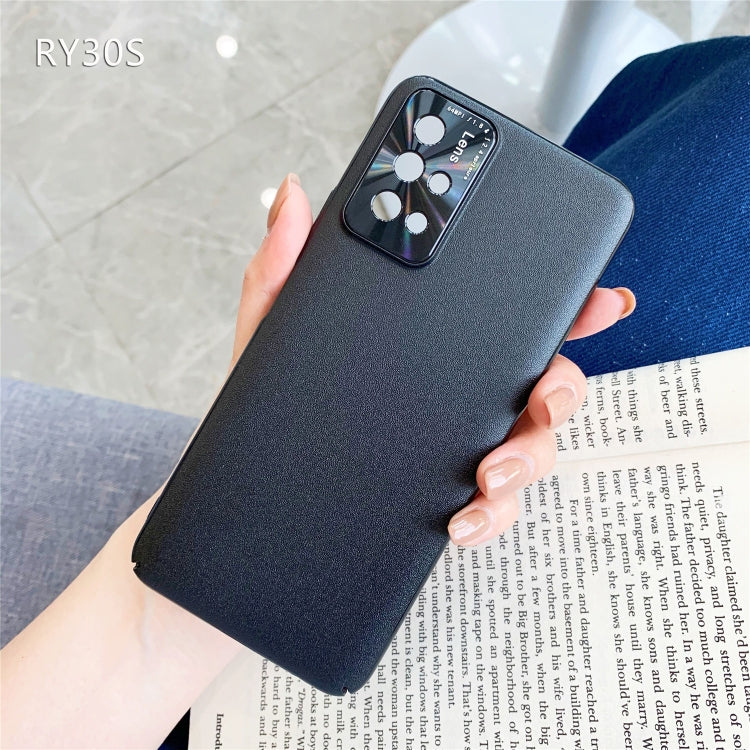 For Huawei Honor 30S All-Inclusive Pure Prime Skin Plastic Case with Lens Ring Protection Cover