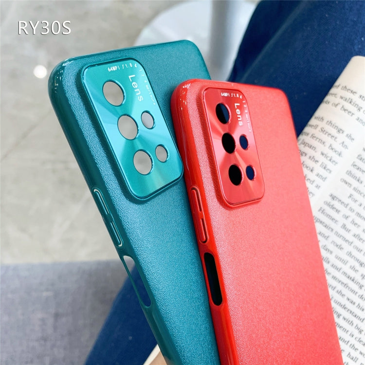 For Huawei Honor 30S All-Inclusive Pure Prime Skin Plastic Case with Lens Ring Protection Cover