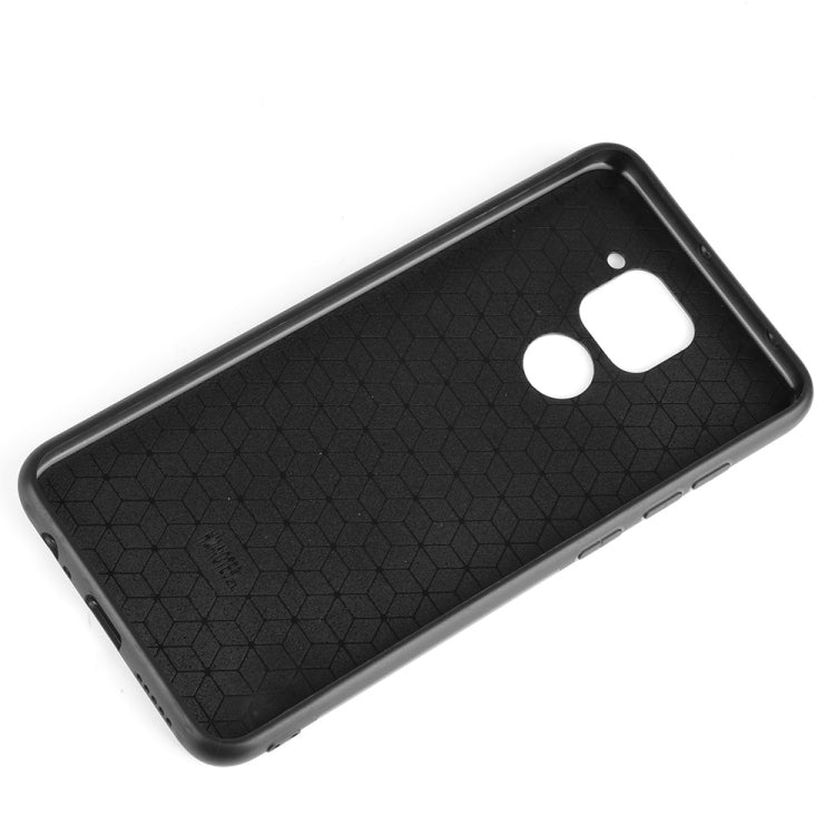 For Xiaomi Redmi Note 9/Redmi 10X 4G Shockproof Sewing Cow Pattern Skin PC + PU + TPU Case