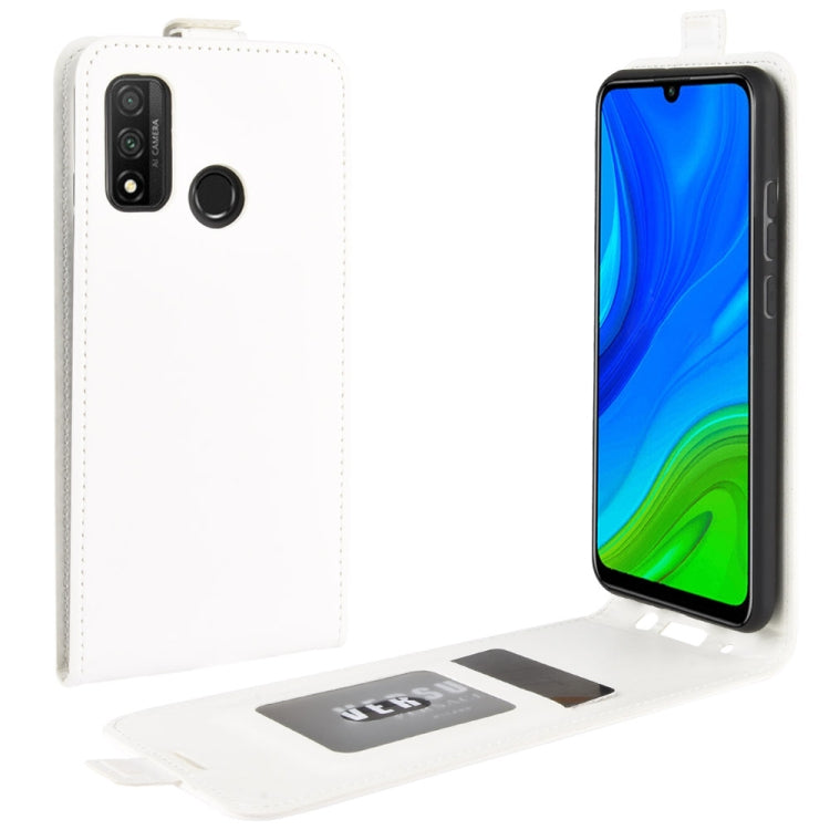 For Huawei P smart 2020 R64 Texture Single Vertical Flip Leather Protective Case with Card Slots & Photo Frame