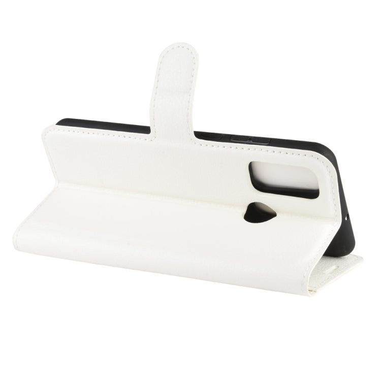 For Huawei P smart 2020 Litchi Texture Horizontal Flip Protective Case with Holder & Card Slots & Wallet