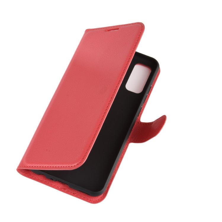 For Huawei P smart 2020 Litchi Texture Horizontal Flip Protective Case with Holder & Card Slots & Wallet