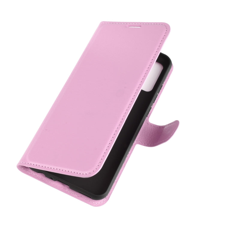 For Huawei P smart 2020 Litchi Texture Horizontal Flip Protective Case with Holder & Card Slots & Wallet