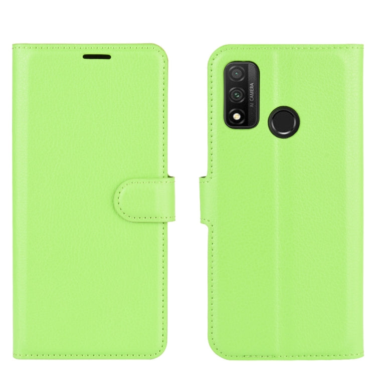For Huawei P smart 2020 Litchi Texture Horizontal Flip Protective Case with Holder & Card Slots & Wallet