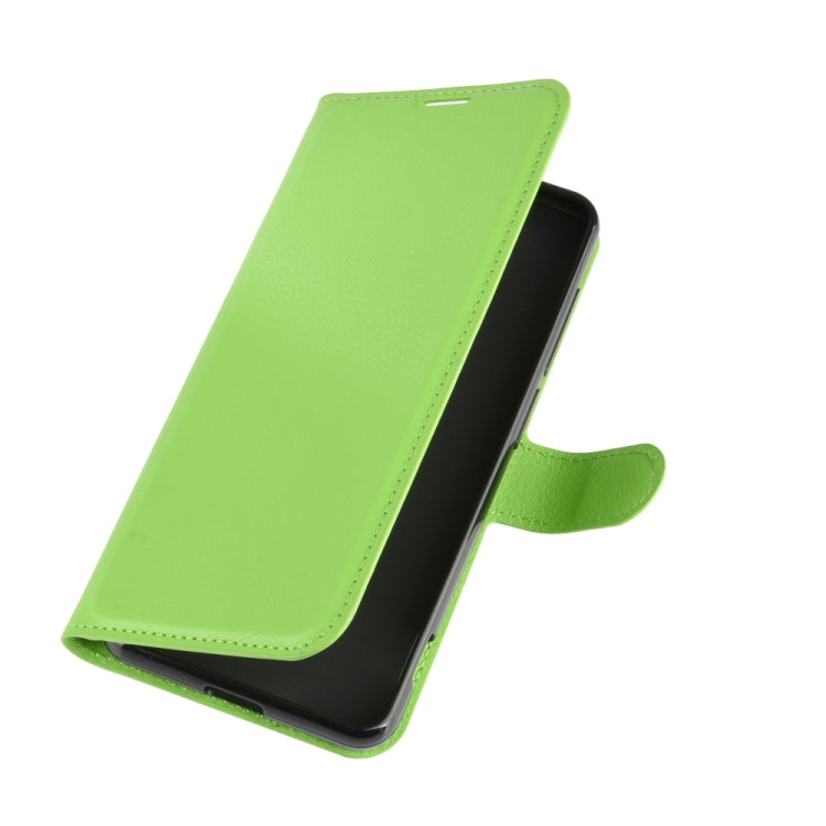 For Kyocera Basio 4 KYV47 Litchi Texture Horizontal Flip Protective Case with Holder & Card Slots & Wallet