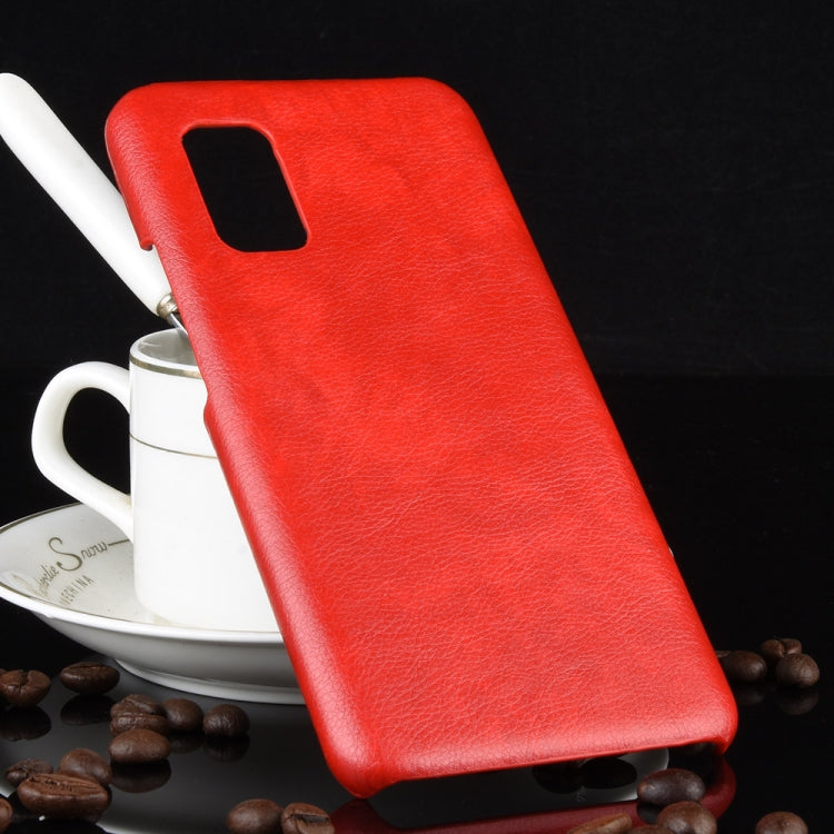 For Vivo V19 (Indonesia) Shockproof Litchi Texture PC + PU Case