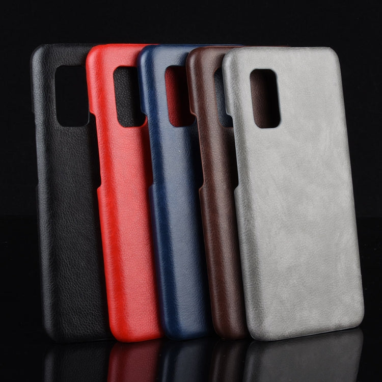 For Vivo V19 (Indonesia) Shockproof Litchi Texture PC + PU Case