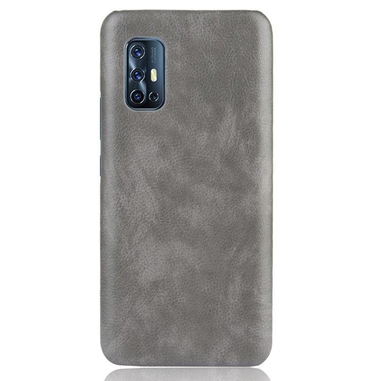 For Vivo V19 (Indonesia) Shockproof Litchi Texture PC + PU Case
