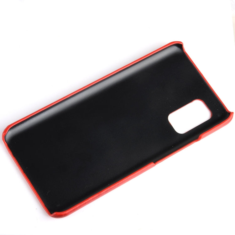 For Vivo V19 (Indonesia) Shockproof Litchi Texture PC + PU Case