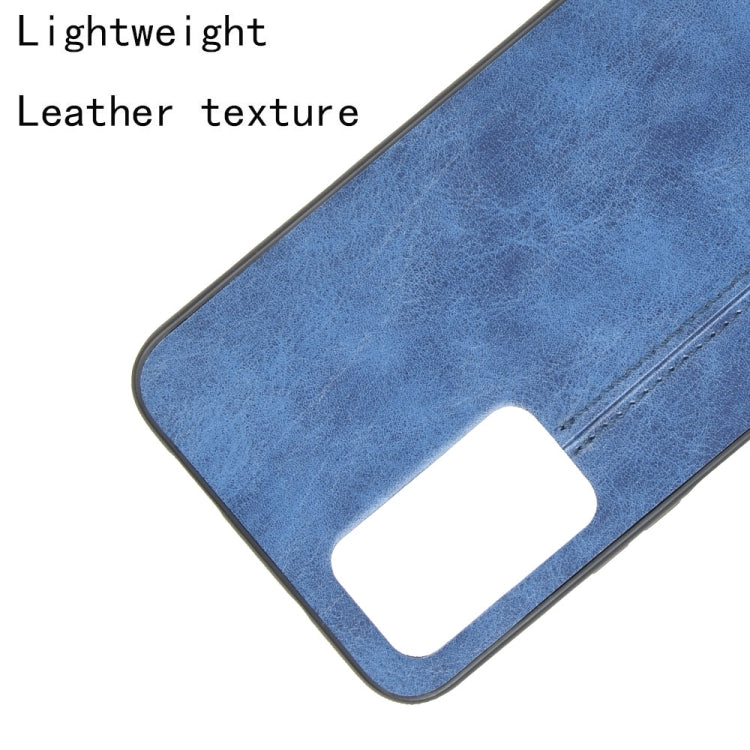 For Huawei Honor X10 Shockproof Sewing Cow Pattern Skin PC + PU + TPU Case