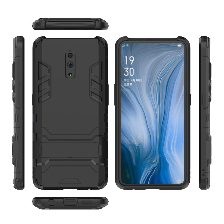 Shockproof PC + TPU Case for OPPO Reno , with Holder