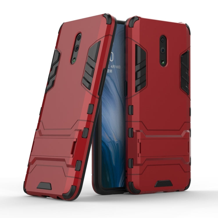 Shockproof PC + TPU Case for OPPO Reno , with Holder