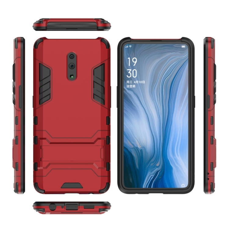 Shockproof PC + TPU Case for OPPO Reno , with Holder