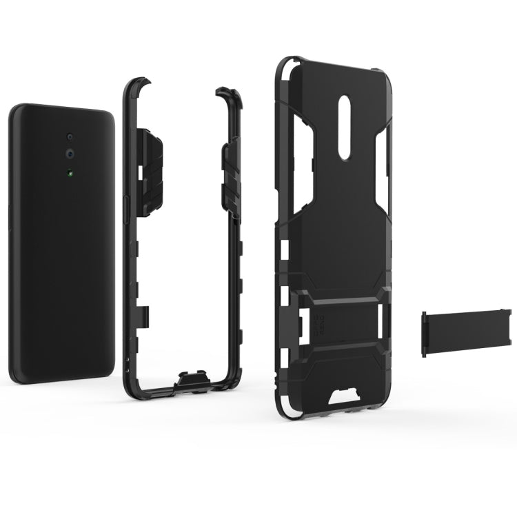 Shockproof PC + TPU Case for OPPO Reno , with Holder