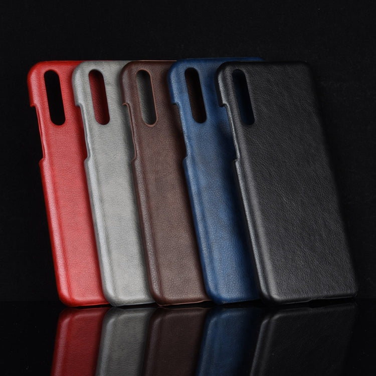 For Huawei Y8p Shockproof Litchi Texture PC + PU Case