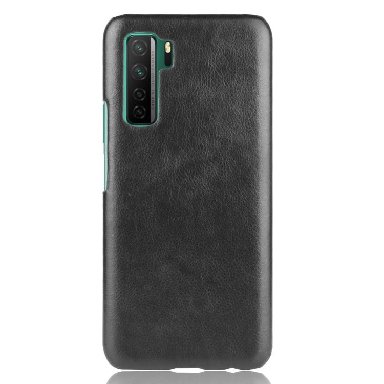 For Huawei P40 LITE 5G/Nova 7 SE Shockproof Litchi Texture PC + PU Case