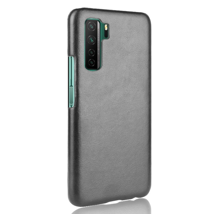 For Huawei P40 LITE 5G/Nova 7 SE Shockproof Litchi Texture PC + PU Case