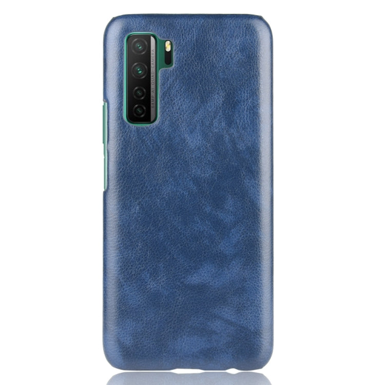 For Huawei P40 LITE 5G/Nova 7 SE Shockproof Litchi Texture PC + PU Case