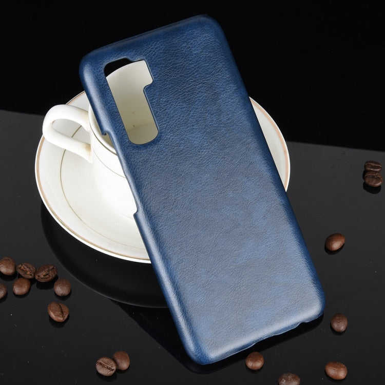 For Huawei P40 LITE 5G/Nova 7 SE Shockproof Litchi Texture PC + PU Case