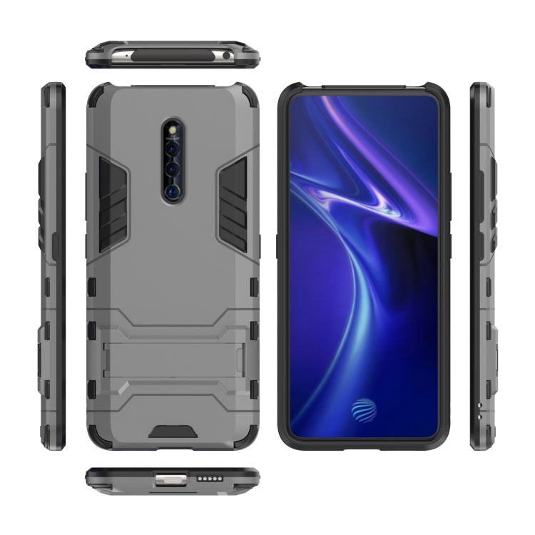 Shockproof PC + TPU Case for VIVO X27 Pro , with Holder