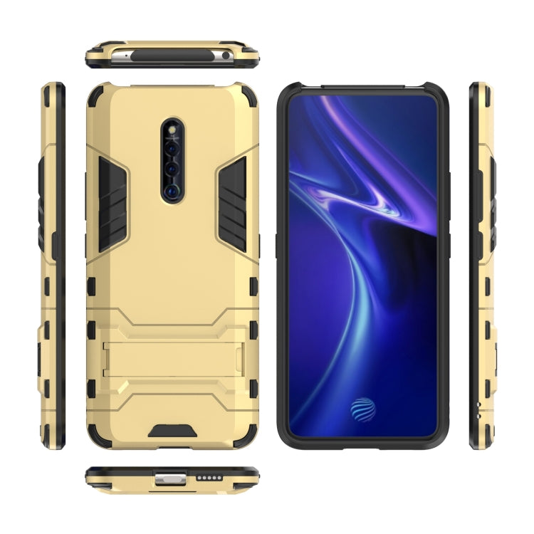 Shockproof PC + TPU Case for VIVO X27 Pro , with Holder