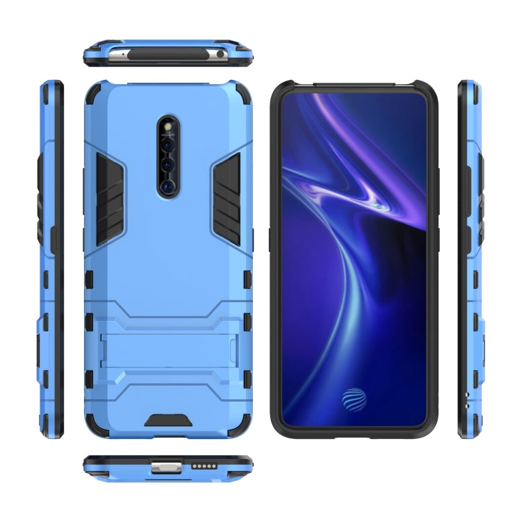 Shockproof PC + TPU Case for VIVO X27 Pro , with Holder