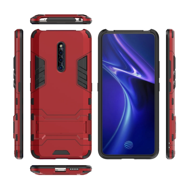 Shockproof PC + TPU Case for VIVO X27 Pro , with Holder