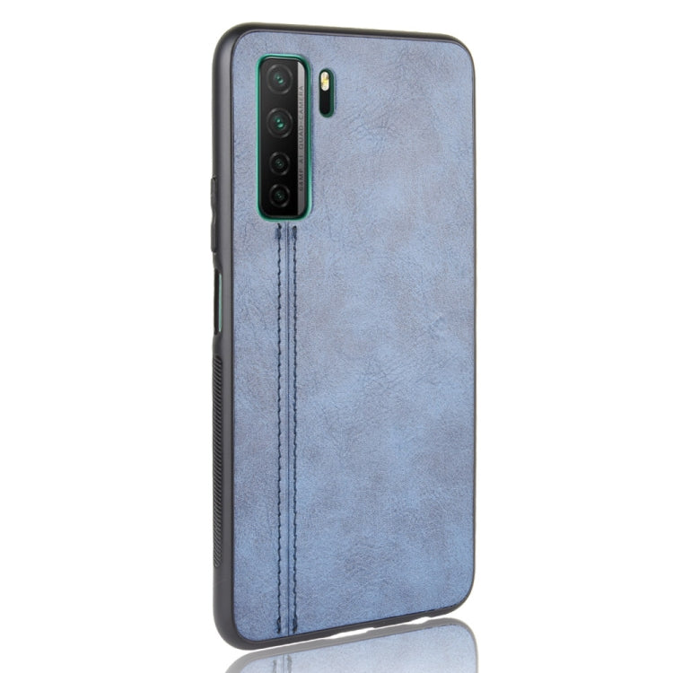 For Huawei P40 LITE 5G/Nova 7 SE Shockproof Sewing Cow Pattern Skin PC + PU + TPU Case