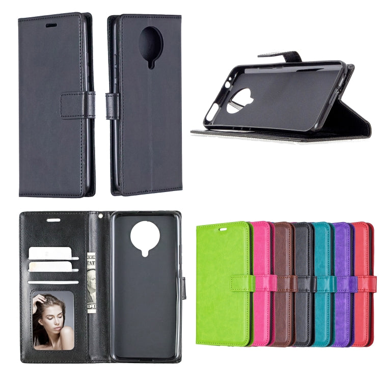 For Xiaomi Redmi K30 Pro Crazy Horse Texture Horizontal Flip Leather Case with Holder & Card Slots & Wallet & Photo Frame