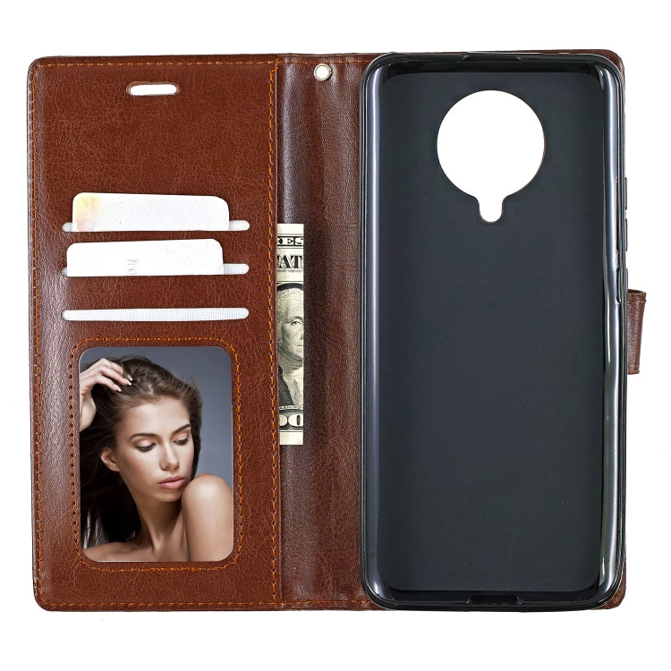 For Xiaomi Redmi K30 Pro Crazy Horse Texture Horizontal Flip Leather Case with Holder & Card Slots & Wallet & Photo Frame