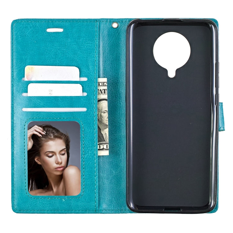 For Xiaomi Redmi K30 Pro Crazy Horse Texture Horizontal Flip Leather Case with Holder & Card Slots & Wallet & Photo Frame