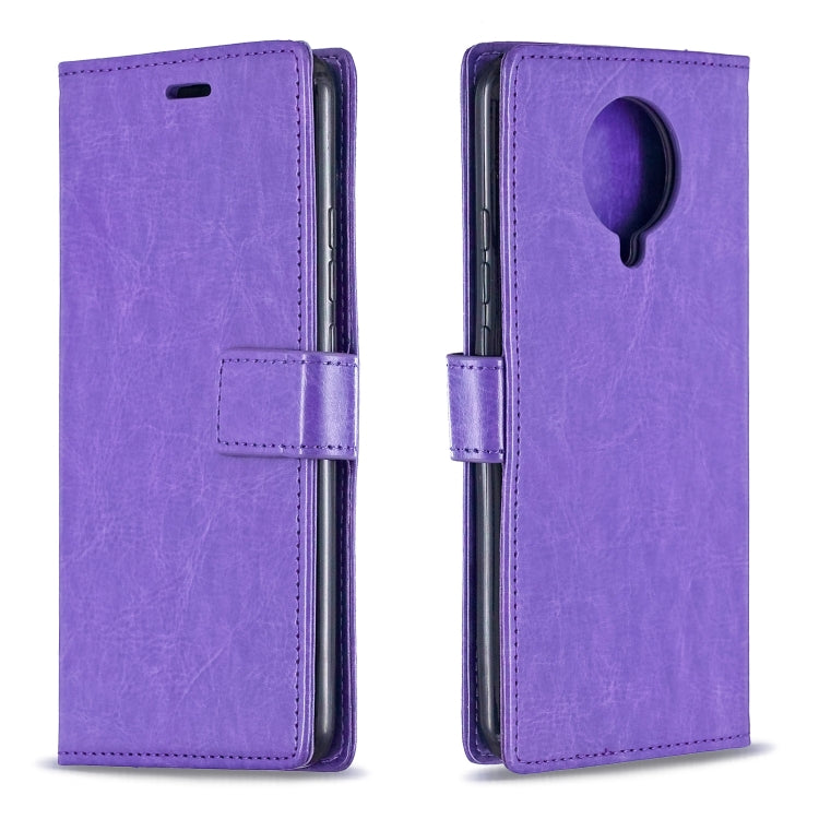For Xiaomi Redmi K30 Pro Crazy Horse Texture Horizontal Flip Leather Case with Holder & Card Slots & Wallet & Photo Frame