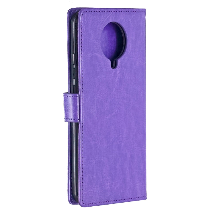 For Xiaomi Redmi K30 Pro Crazy Horse Texture Horizontal Flip Leather Case with Holder & Card Slots & Wallet & Photo Frame