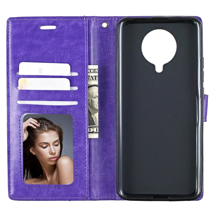 For Xiaomi Redmi K30 Pro Crazy Horse Texture Horizontal Flip Leather Case with Holder & Card Slots & Wallet & Photo Frame