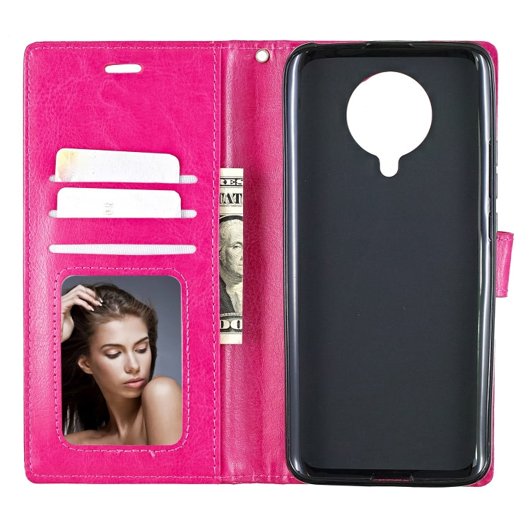 For Xiaomi Redmi K30 Pro Crazy Horse Texture Horizontal Flip Leather Case with Holder & Card Slots & Wallet & Photo Frame